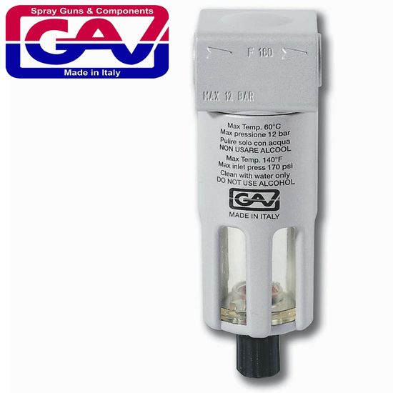 GAV Filter In Line 1/4' Water Trap